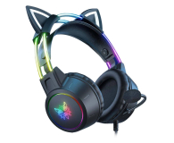 ONIKUMA X15 PRO Czarne - kocie uszy - 1236694 - zdjęcie 2